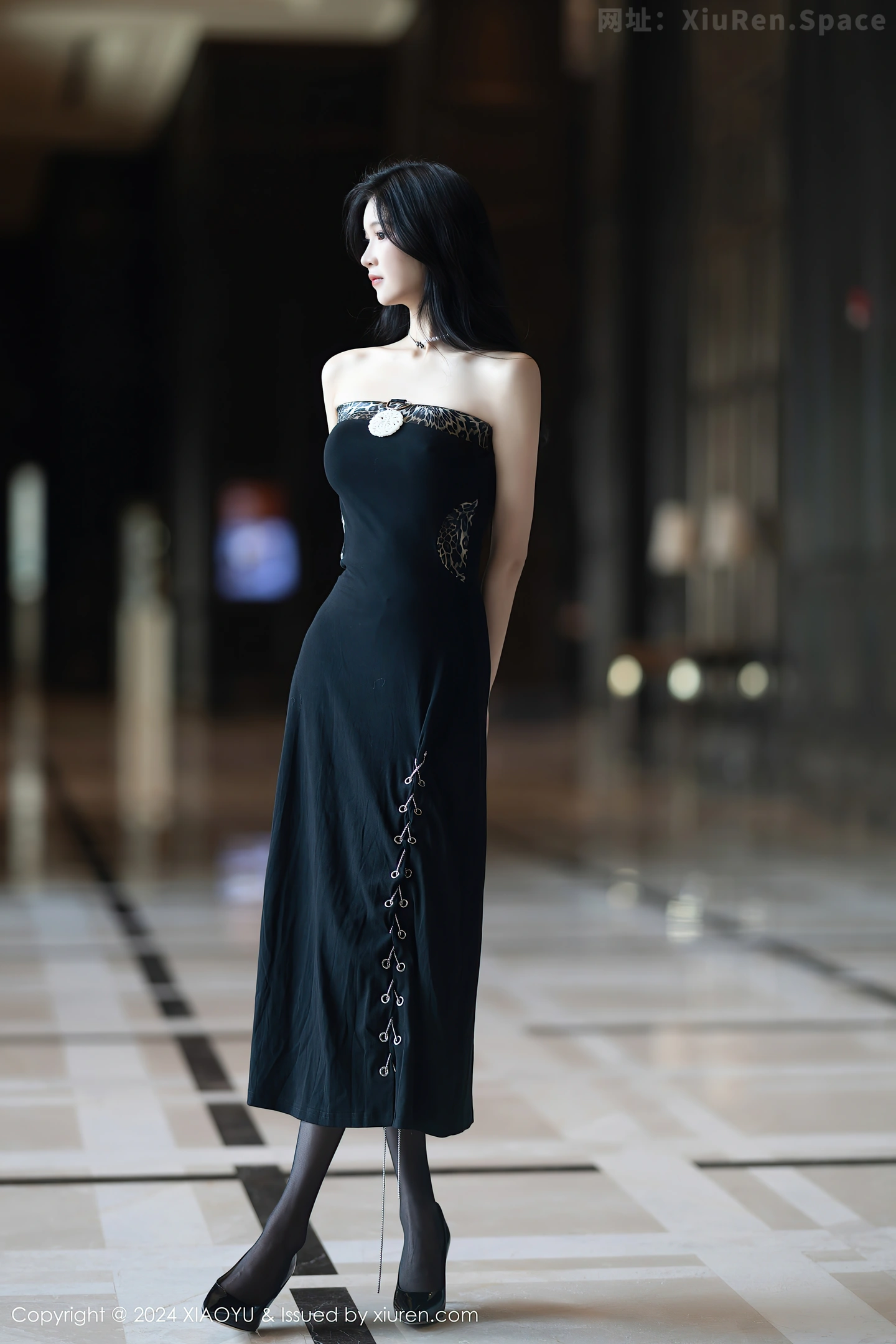 图片[3]-[XiaoYu画语界]Vol.1201 模特程程程白色吊带长裙+性感黑色服饰秀曼妙身姿迷人诱惑写真81P-秀人网官方网站